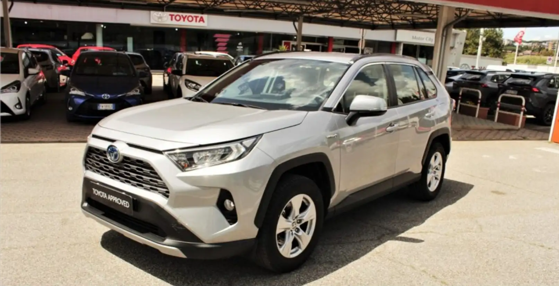 Left hand drive TOYOTA RAV 4 2.5 HV (222CV) E-CVT AWD-i Business MY23